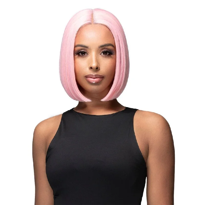 Colored wig with a curly texture for a bold and stylish choiceBobbi Boss Synthetic HD Transparent Lace Wig - MLF921 Kyla