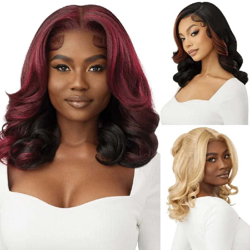 Human - hair colored wig for a natural and luxurious feelOutre Perfect Hairline 13x6 Lace Frontal Wig - Reeva