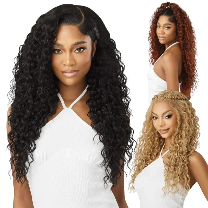 Colored wig with a straight texture for a sleek and minimalist lookOutre Perfect Hairline 13x6 Lace Frontal Wig - Lenaj