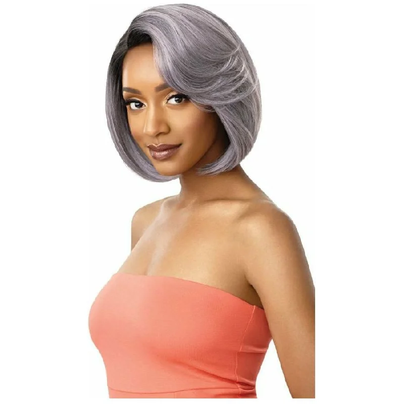 Colored wig with a side - swept bang for a sophisticated lookOutre WIGPOP Synthetic Wig - Josette