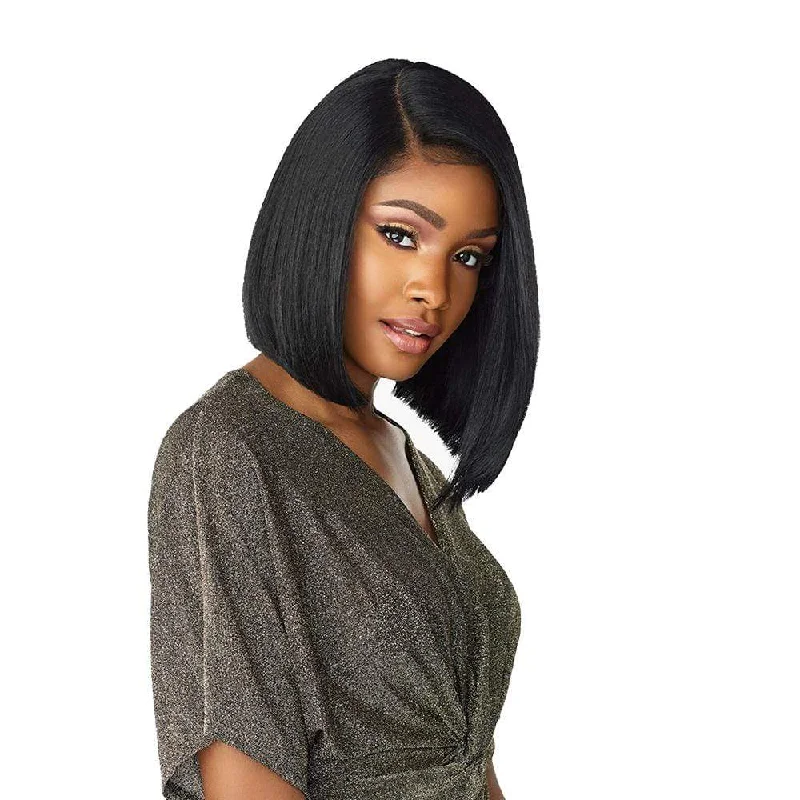 Colored wig with a wavy texture for a beachy and fun lookSensationnel Butta HD Lace Front Wig - Unit 1