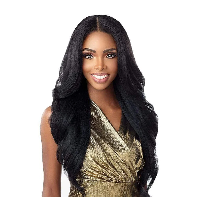 Adjustable - cap colored wig for a comfortable fitSensationnel Butta HD Lace Front Wig - Unit 16