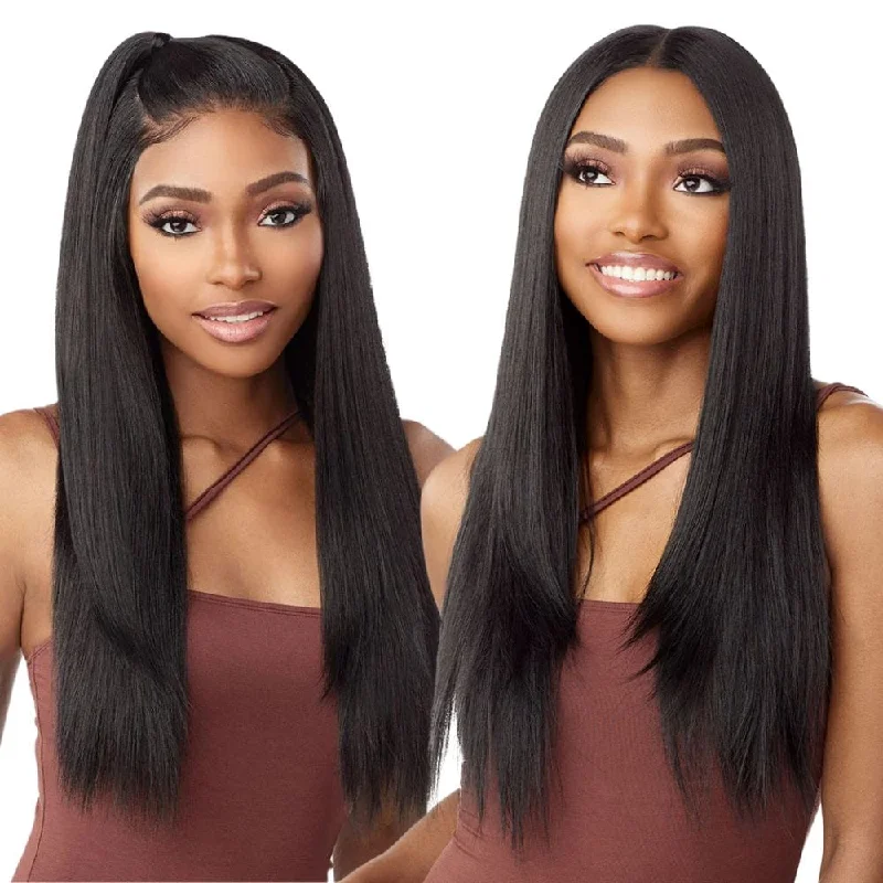 Colored wig in a vibrant pink color for a bold and eye - catching lookSensationnel Cloud 9 What Lace 13x6 Lace Frontal Wig - Mariella 26"