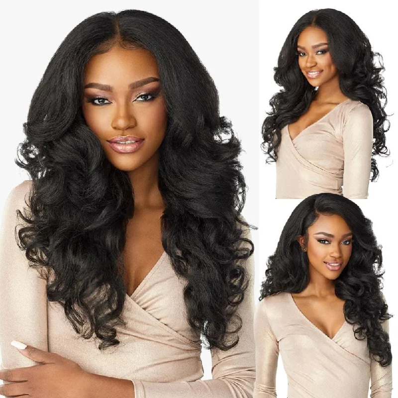 Colored wig with a middle - part for a classic and elegant styleSensationnel Cloud 9 What Lace 13x6 Lace Frontal Wig - Latisha