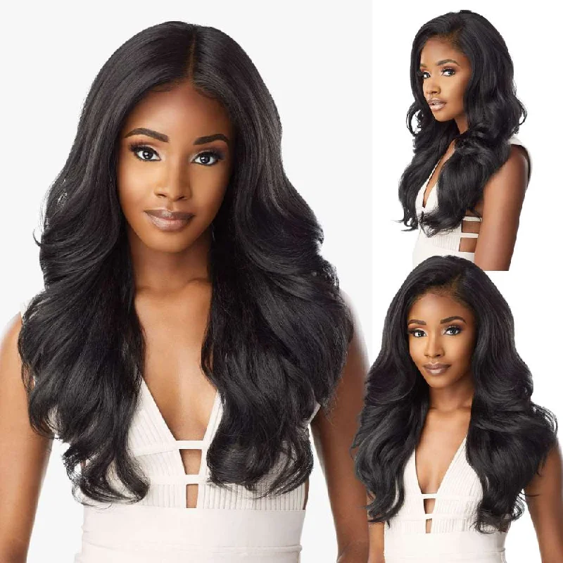 Human - hair colored wig for a natural and luxurious feelSensationnel Cloud 9 What Lace 13x6 Frontal Lace Wig - Adanna