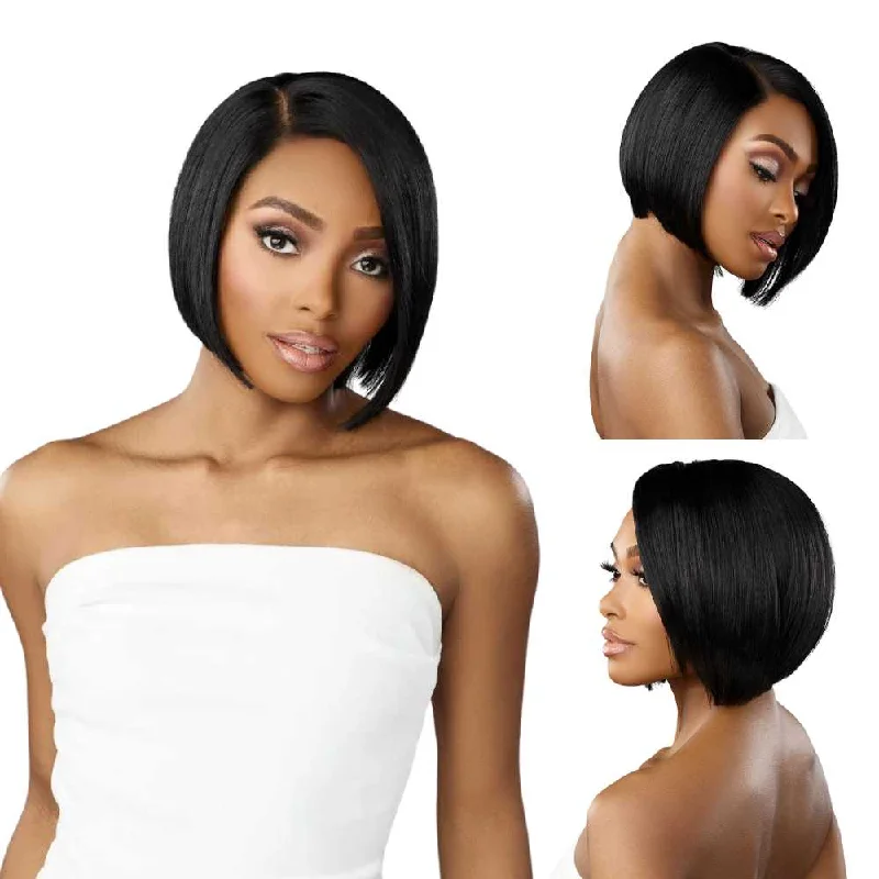 Colored wig with a straight texture for a sleek and minimalist lookSensationnel Glueless Bare Luxe Lace Wig - Y-Part Irie