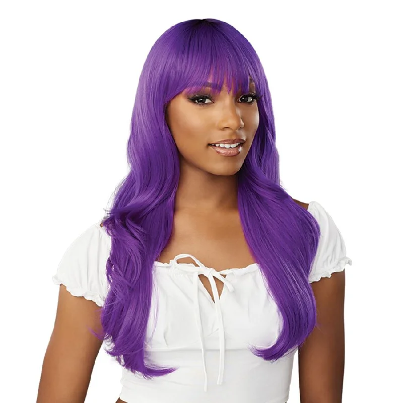 Colored wig with a side - part for a more flattering appearanceSensationnel Synthetic Dashly Full Wig – Unit 13