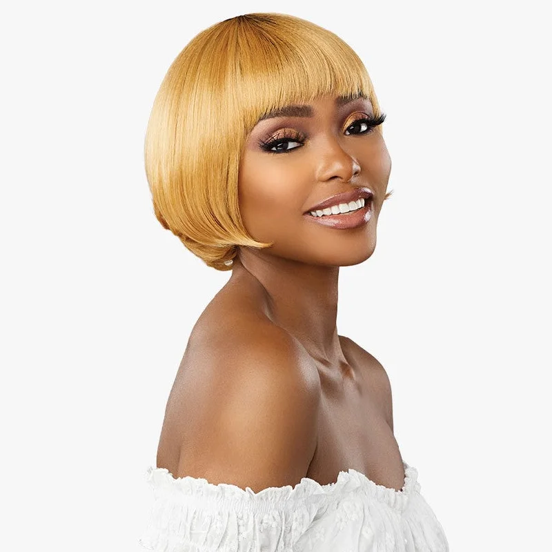 Colored wig with a pre - bleached knot for a natural - looking scalpSensationnel Synthetic Dashly Full Wig – Unit 10