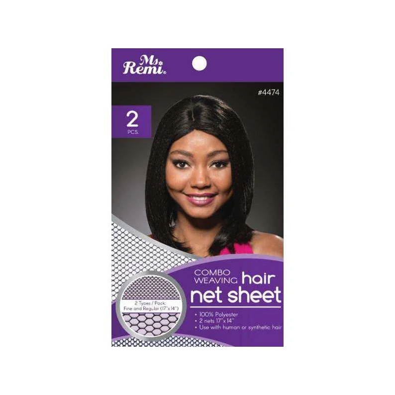 Lace wig in a chocolate - brown color for a rich and warm appearanceANNIE #04474 MS. REMI Combo Weaving Hair Net Sheet 17" x 14" 2pcs [BLACK]