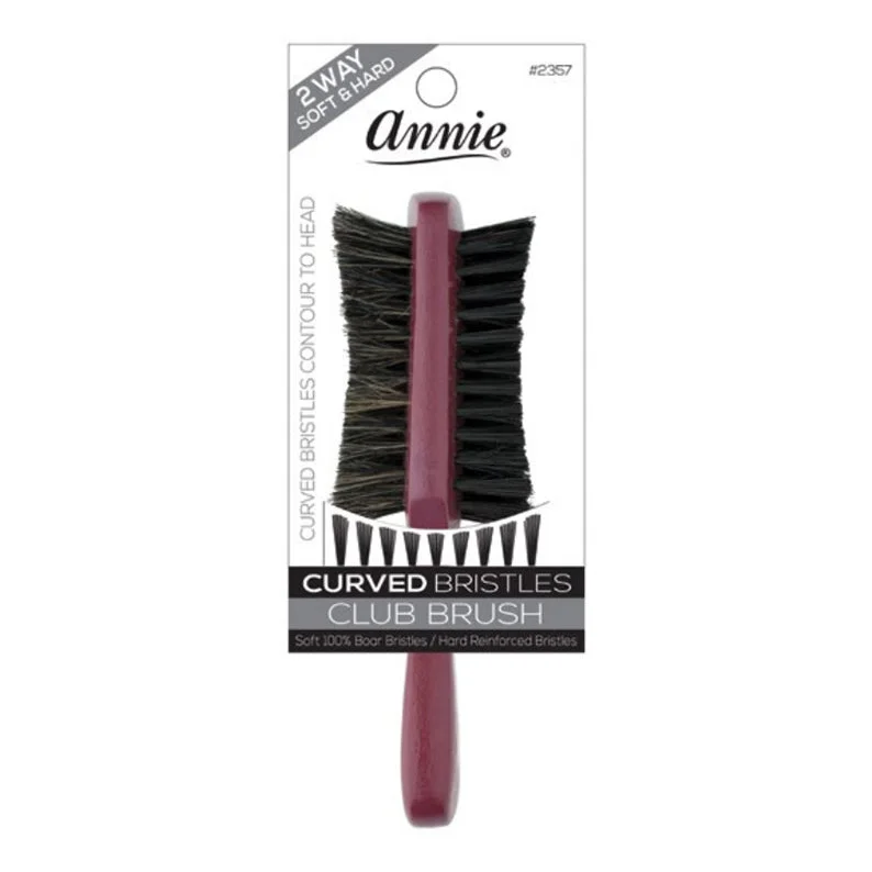 Adjustable - cap lace wig for a comfortable fitANNIE 2ways Club Curved Bristle Brush Hard and Soft [ASSORTED COLOR] #02357