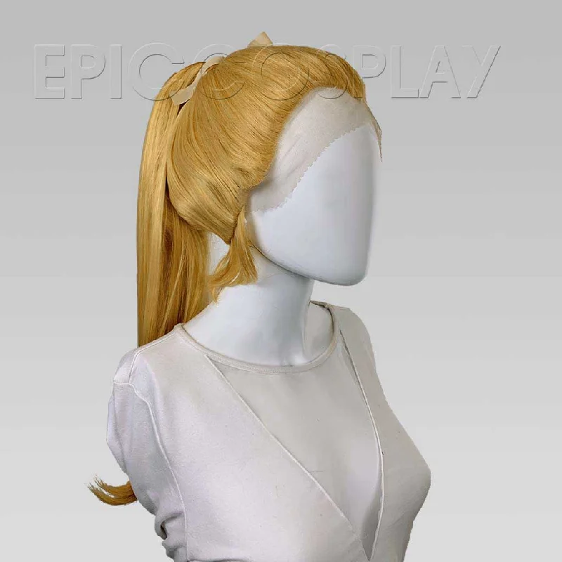 Lace wig with a pre - plucked hairline for a more natural lookCalliope - Butterscotch Blonde Wig