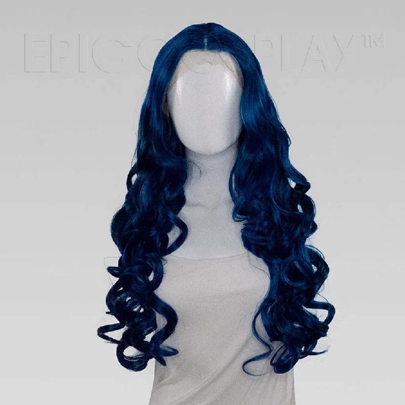 Lace wig with a straight texture for a sleek and minimalist lookDaphne Lacefront - Shadow Blue Wig