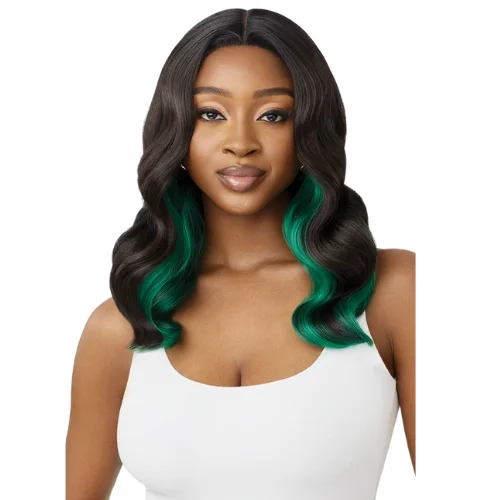 Lace wig with a side - swept bang for a sophisticated lookEastlyn Glueless HD Synthetic Lace Front Wig by Outre