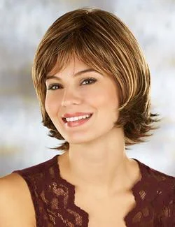 Bob wig with side - swept bangs for a sophisticated lookElla Wig by Henry Margu | Synthetic (Traditional Cap) | Clearance