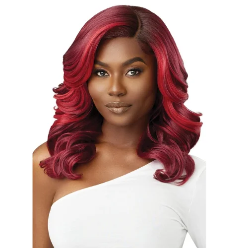 Lace wig with a middle - part for a classic and elegant styleEvery30 EveryWear Synthetic Lace Front Wig by Outre