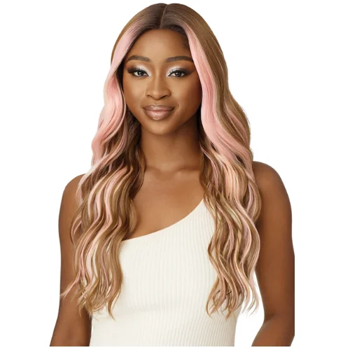 Lace wig with a 13x4 lace frontal for a wide - parting areaEvery38 EveryWear Synthetic Lace Front Wig by Outre