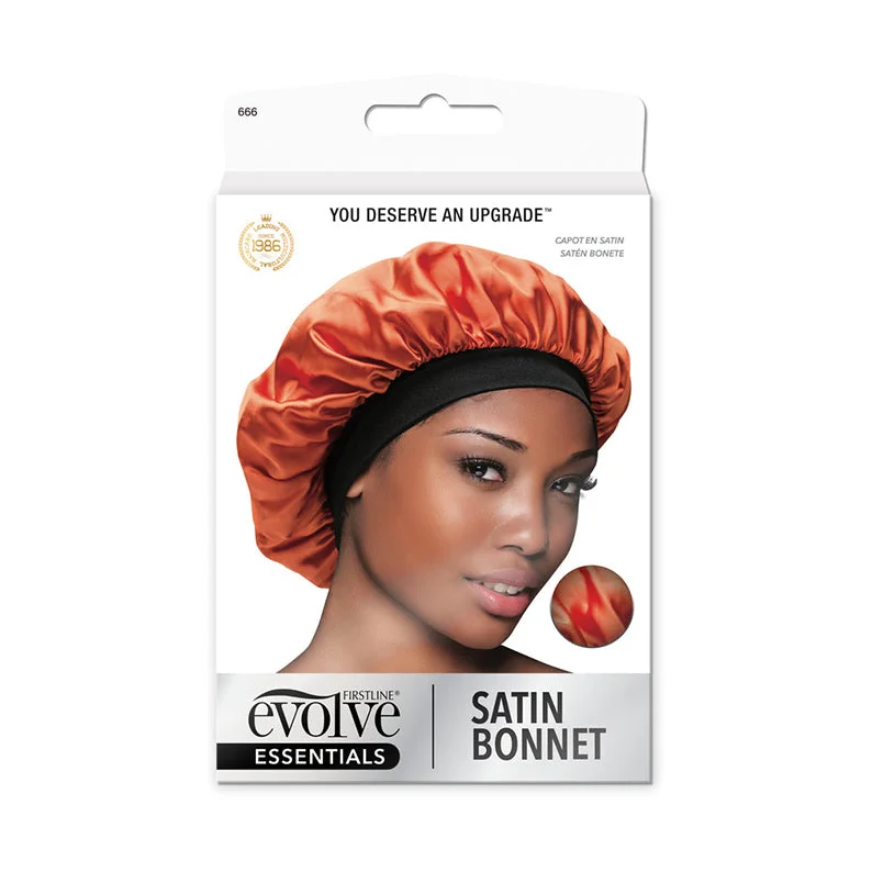 Lace wig with a middle - part for a classic and elegant styleFIRSTLINE EVOLVE Satin Bonnet [SUNSET] #666