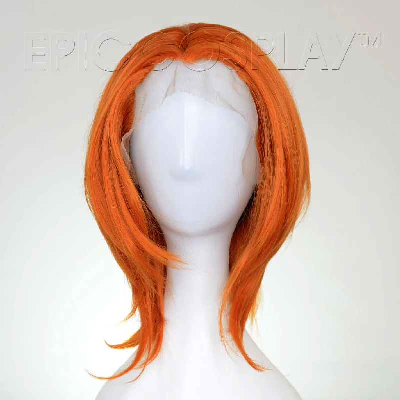 Lace wig with a natural - looking root for a more realistic lookHelen Lacefront - Autumn Orange Wig