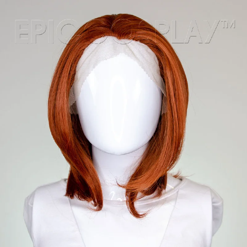 Human - hair lace wig for a luxurious and natural feelHelen Lacefront - Copper Red Wig