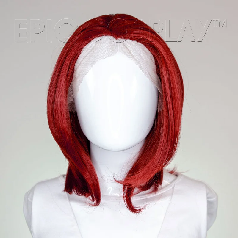 Lace wig with a side - part for a more flattering lookHelen Lacefront - Dark Red Wig