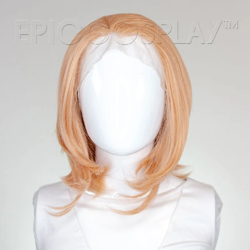 Lace wig with a 200 - density for a full and thick appearanceHelen Lacefront - Peach Blonde Wig