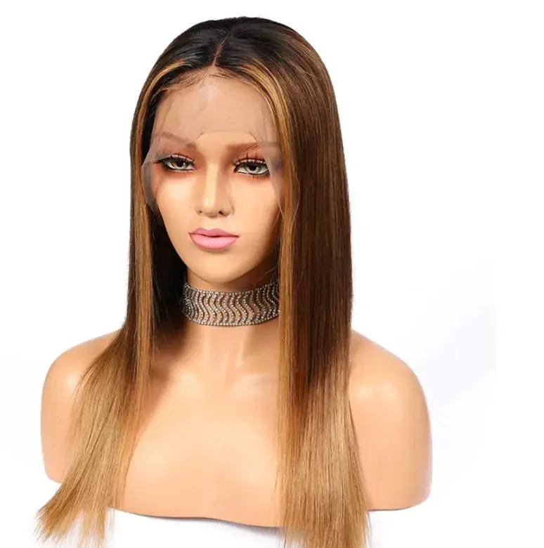 Human - hair wig with a silk - base cap for a comfortable and smooth feelHenessy | Lace Front Human Hair Brazilian Wig