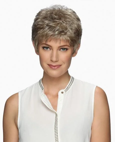 Ash - blonde bob wig for a trendy and cool - toned lookJamie Hairpiece by Estetica Designs | Synthetic (Pure Stretch Cap) | Clearance Sale