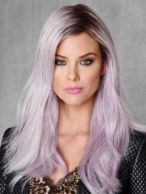 Bob wig with a blunt cut for a modern and edgy styleLilac Frost Wig by Hairdo | Heat Friendly Synthetic (Traditional Cap) | Clearance Sale Open Box (Unworn - Like New)