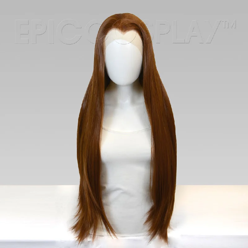 Lace wig with a wavy texture for a beachy lookNemesis - Light Brown Wig