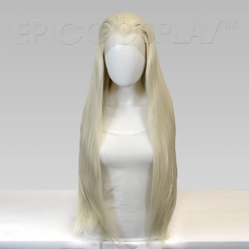 Lace wig with a side - part for a more flattering lookNemesis - Platinum Blonde Wig