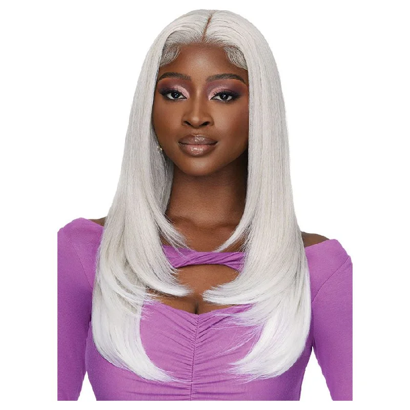 Human - hair lace wig for a luxurious and natural feelOutre Perfect Hairline Swoop Series Glueless Lace Frontal Wig - Swoop 1