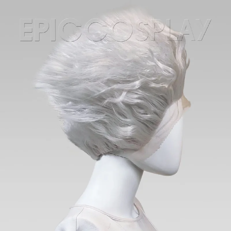 Lace wig in a chocolate - brown color for a rich and warm appearancePan - Silver Grey Lacefront Wig