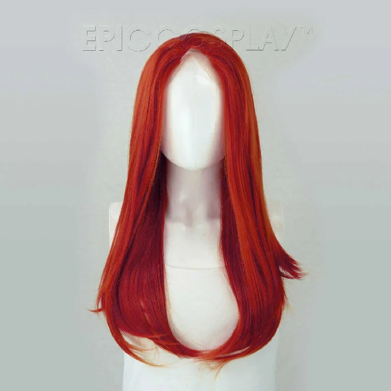 Adjustable - cap lace wig for a comfortable fitScylla - Apple Red Mix Wig