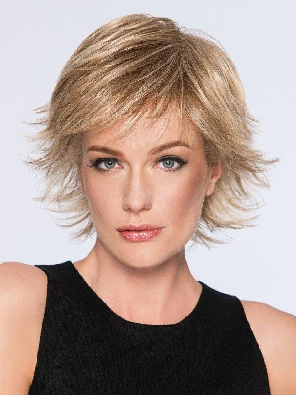 Lace - front bob wig for a seamless hairlineSpiky Cut Wig by Hairdo | Heat Friendly Synthetic (Traditional Cap) | Clearance Sale Open Box (Unworn - Like New)