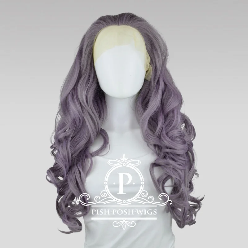 Full - lace wig with a natural - looking hairline for a seamless appearanceStefani - Taro Purple Wig