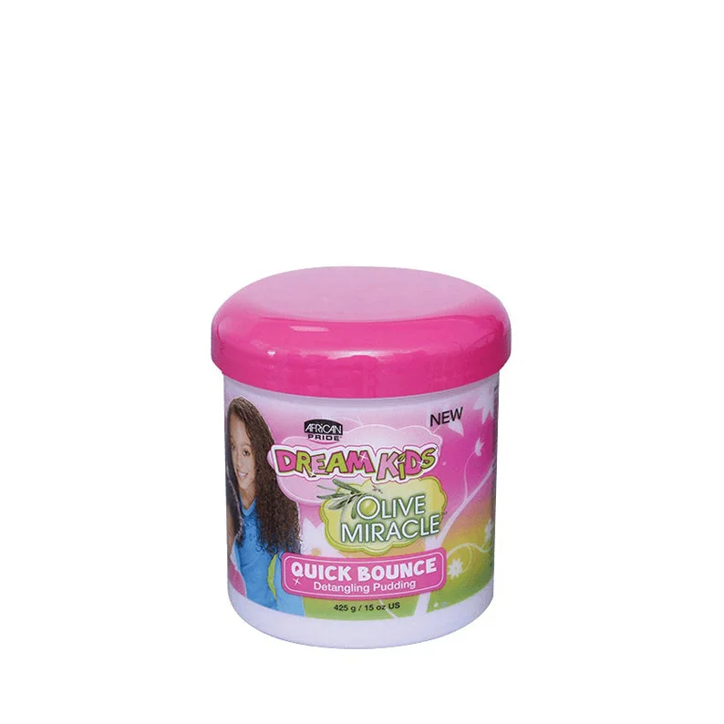 Lace wig with a side - part for a more flattering lookAFRICAN PRIDE Dream Kids Quick Bounce Detangling Pudding 15oz