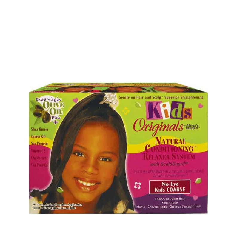 Lace wig with a natural - looking root for a more realistic lookAFRICA'S BEST KIDS ORIGINALS Natural Conditioning Relaxer System [COARSE]