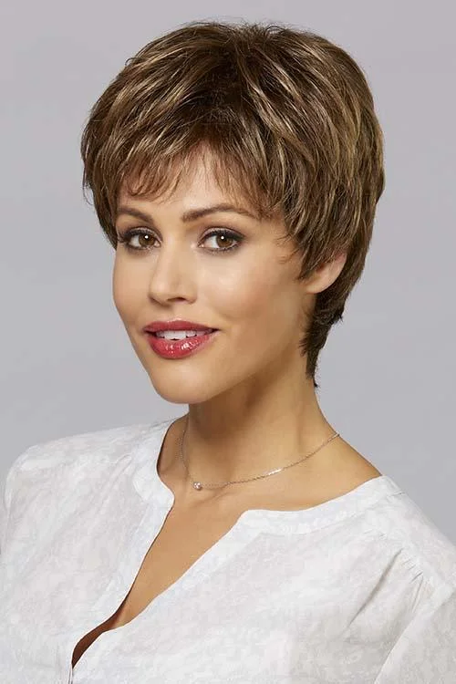 Heat - resistant bob wig for styling versatilityAmber Wig by Henry Margu | Synthetic (Traditional Cap) | Clearance