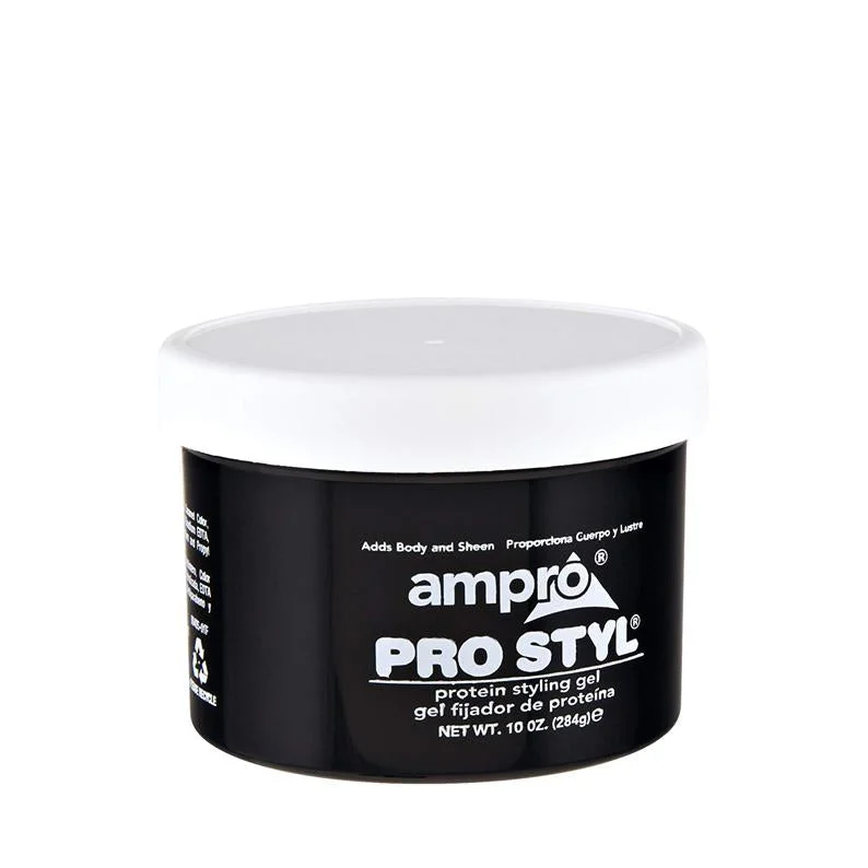 Lace wig with a honey - blonde color for a warm and sunny appearanceAMPRO PRO Styl Protein Styling Gel - Regular Hold 10oz