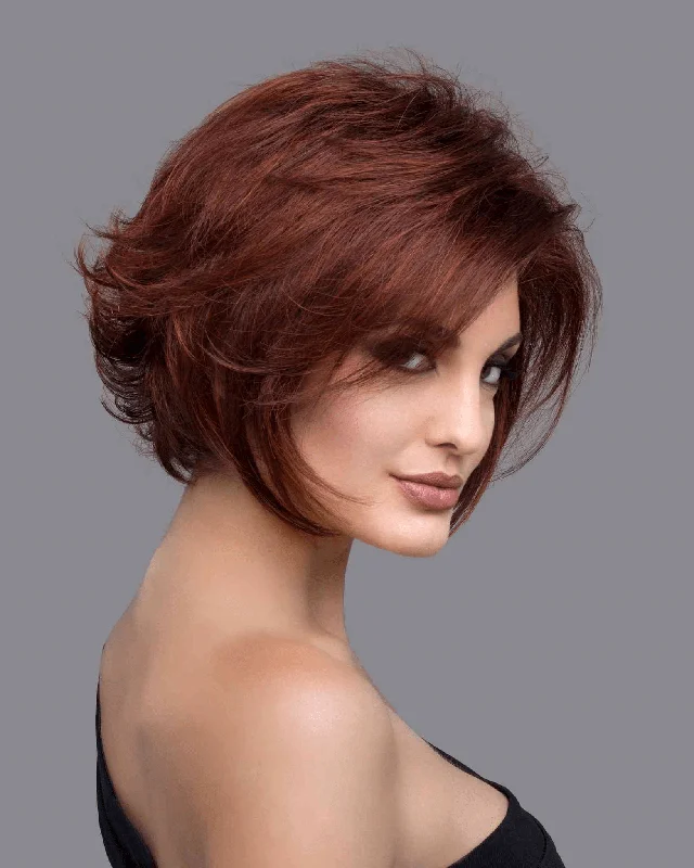 Short - bob wig for a super - sleek and minimalist styleAngie Mono Top Lace Front Wig by Envy