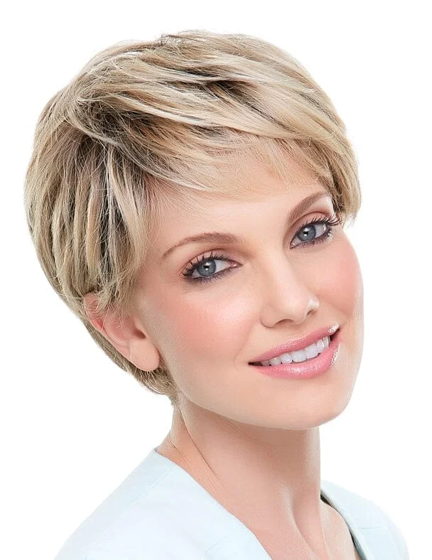 Bob wig with a monofilament cap for a breathable feelAnne Heat Defiant Wig by Jon Renau