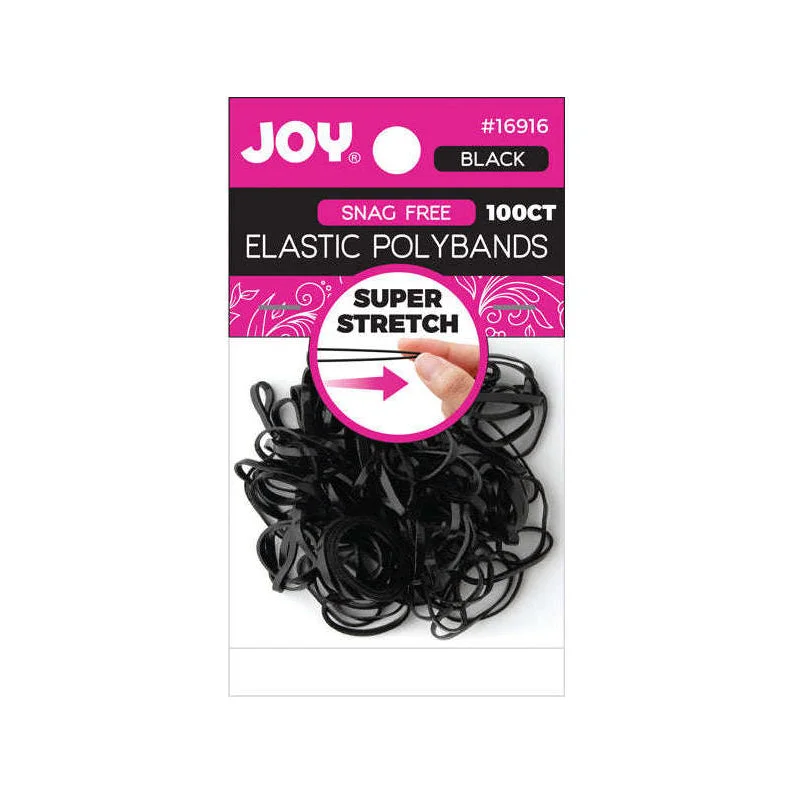 Synthetic lace wig with a heat - resistant formulaANNIE Elastic Polybands 100p [Black] #16916