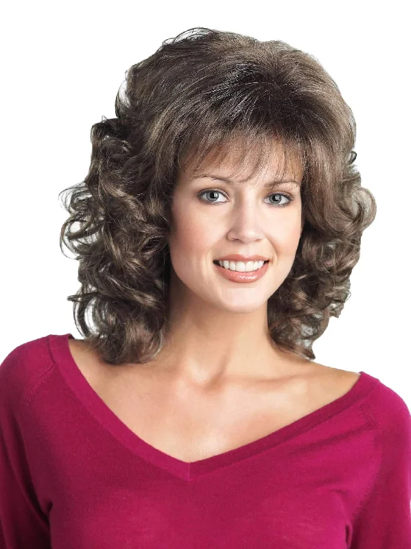 Bob wig with side - swept bangs for a sophisticated lookBeverly Hills Wig by Tony of Beverly | Synthetic Wig (Traditional Cap) | Clearance Sale | Clearance Sale