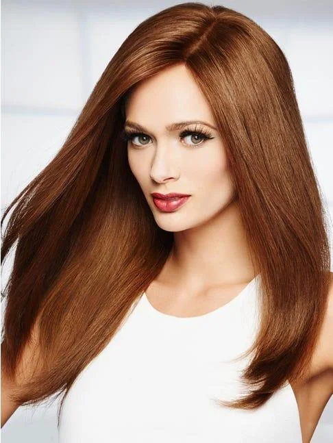 Indian - human - hair wig with a natural - looking shineBlack Label Contessa Wig by Raquel Welch | 100% Hand Tied Human Hair Lace Front (Mono)