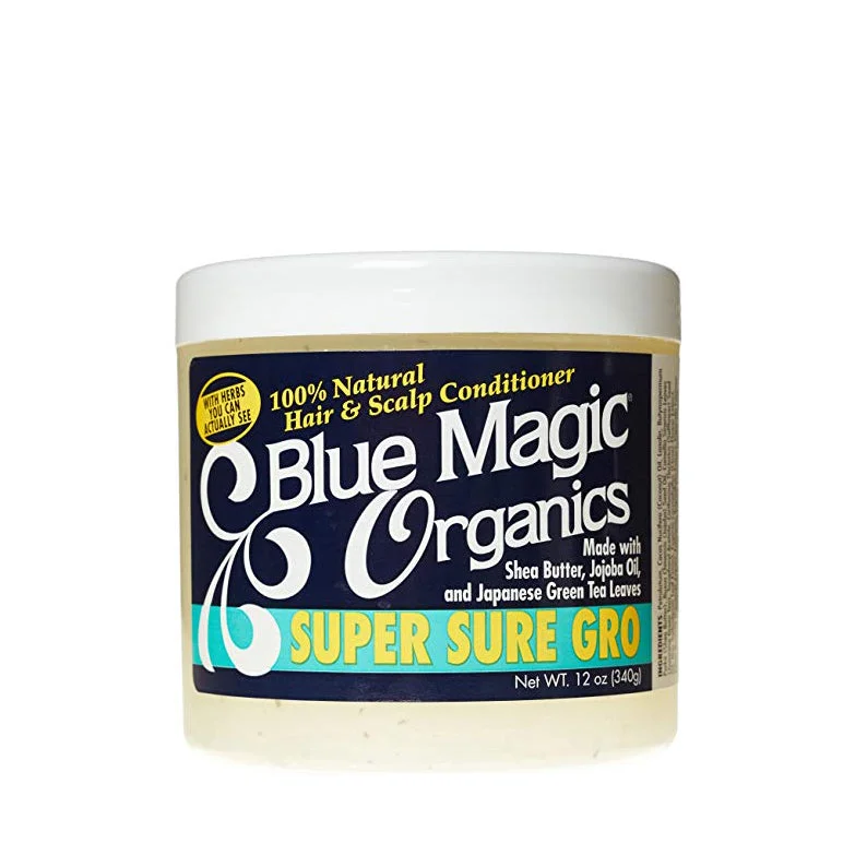 Lace wig with a middle - part for a classic and elegant styleBLUE MAGIC Super Sure Gro 12oz