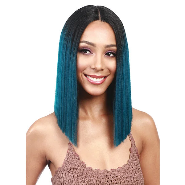 Lace wig with a silk - base cap for a comfortable and smooth feelBOBBI BOSS SYNTHETIC LACE FRONT WIG MLF136 YARA [MLF136]