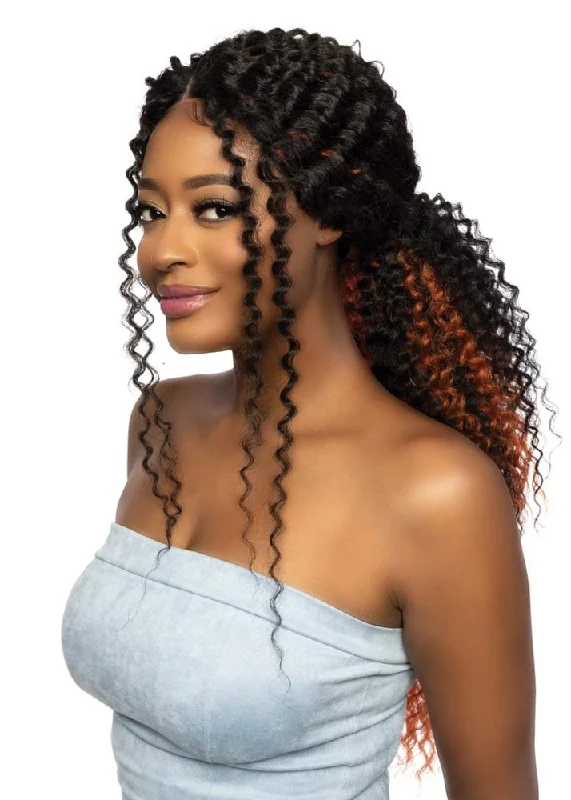 Lace wig with a middle - part for a classic and elegant styleButterfly - BSHC294