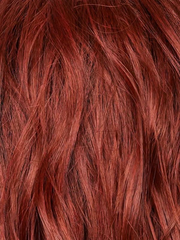 Henna Red-R | a bright and vibrant red with cherry undertones and has luxurious and rich coffee bean brown toned root regrowth