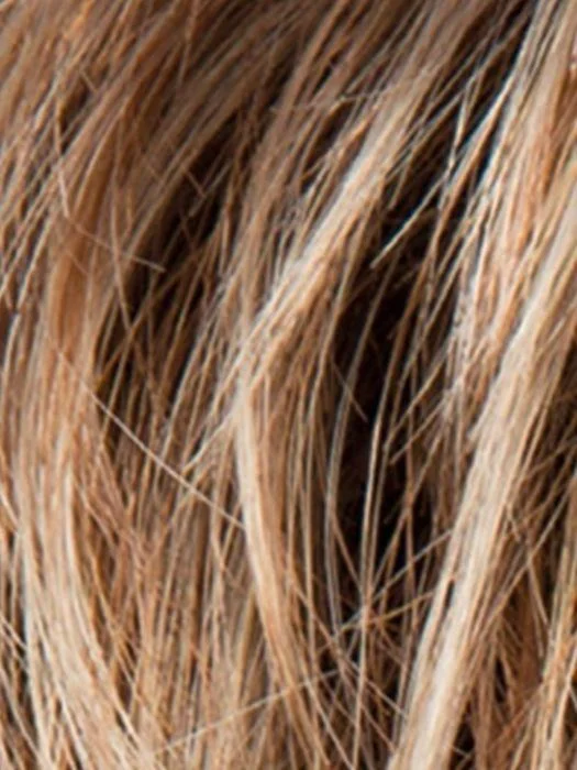 LIGHT BERNSTEIN R | Light Auburn, Light Honey Blonde, and Light Reddish Brown blend and Dark Roots