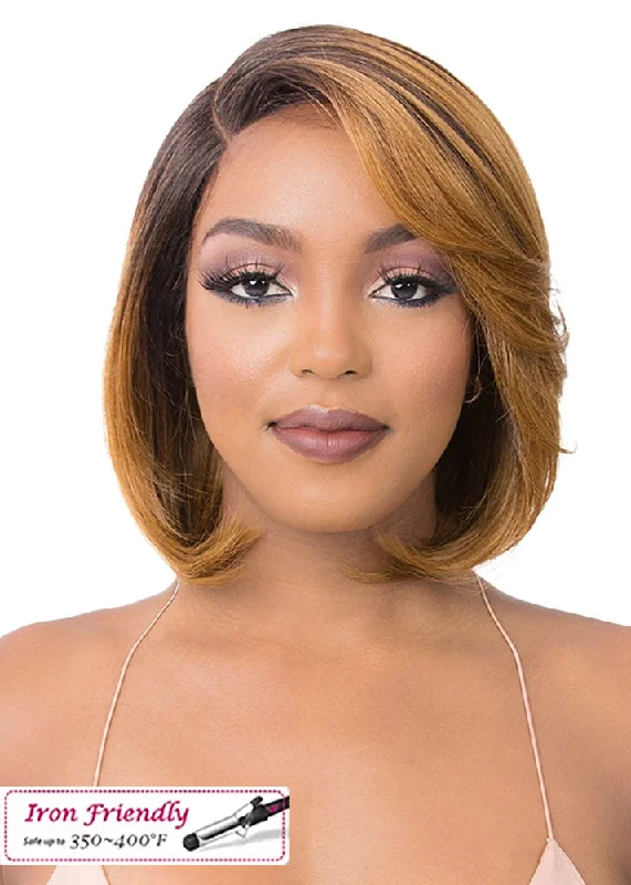 Lace wig with a 200 - density for a full and thick appearanceHD T Lace Dee